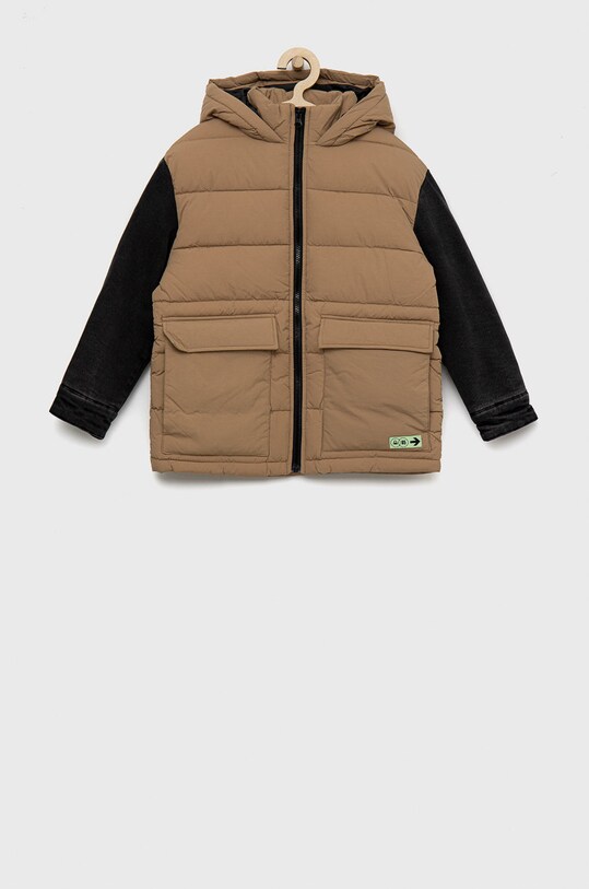 Παιδικό μπουφάν United Colors of Benetton άλλο καφέ 21R6CN00W.G
