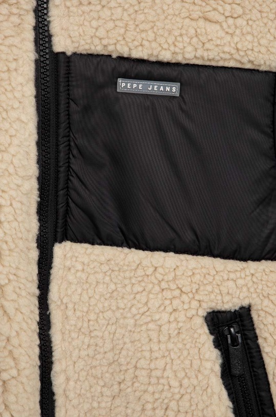 Chłopiec Pepe Jeans kurtka dwustronna dziecięca Gilford PB401142.803 beżowy