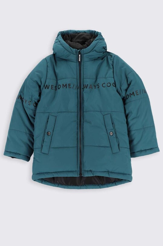 Dětská bunda Coccodrillo ZC2152103OBK zelená AW22
