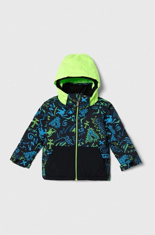 Dječja skijaška jakna Quiksilver Planet friendly zelena EQKTJ03013