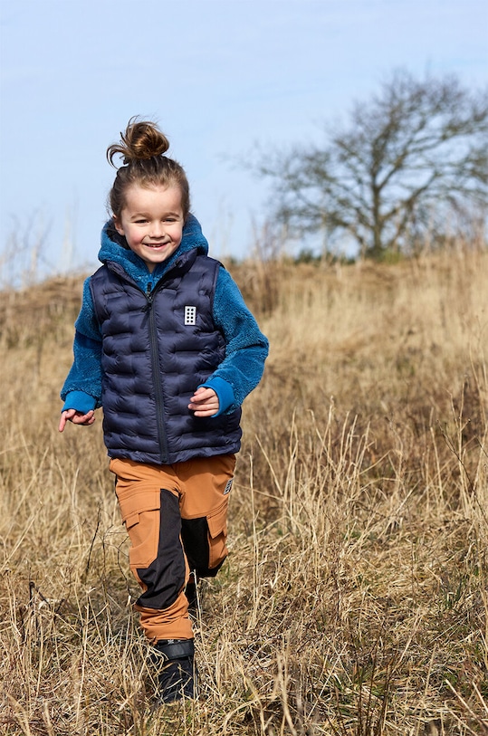 Dětská vesta Lego Wear s podšívkou námořnická modř 11010210.B