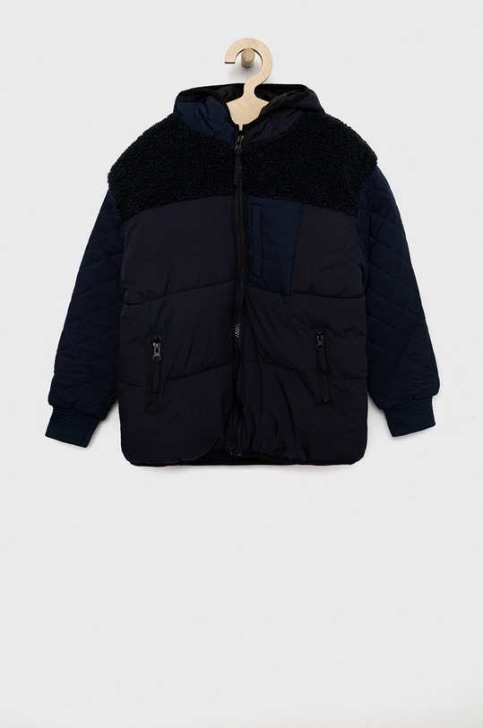 Dječja jakna Desigual s kapuljačom mornarsko plava 22WBEW07