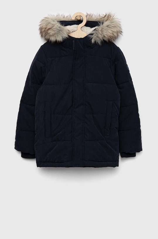 Παιδικό μπουφάν Abercrombie & Fitch άλλο σκούρο μπλε KI232.2263