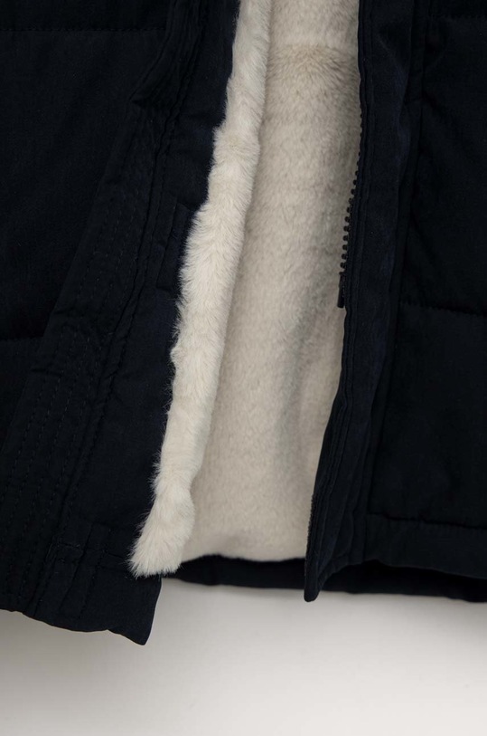 Παιδικό μπουφάν Abercrombie & Fitch σκούρο μπλε KI232.2263