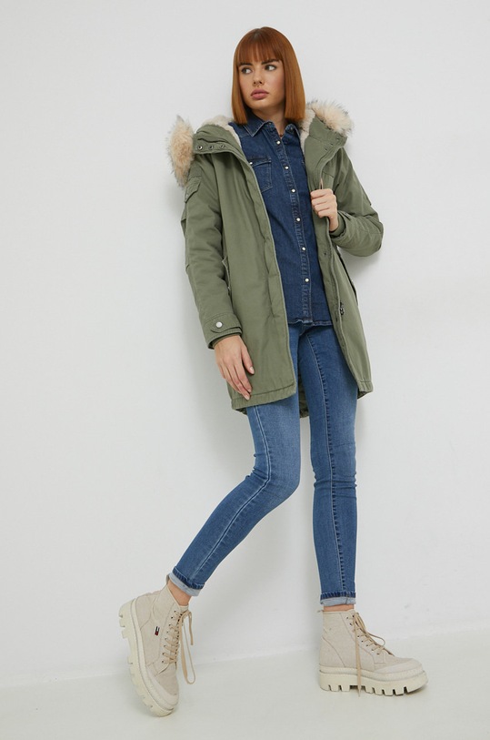Bunda Only 15207691.DeepLichen zelená AW22
