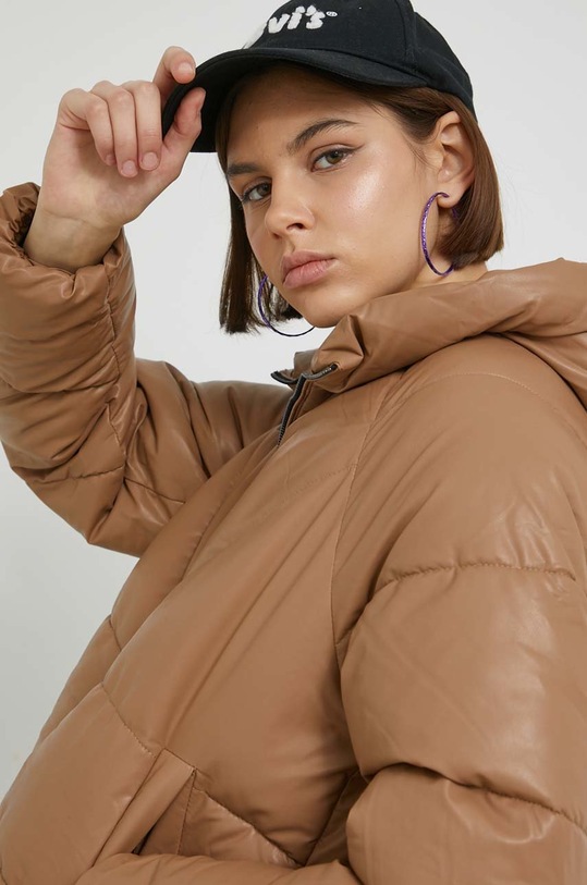 Only rövid kabát barna 15261464.Burro