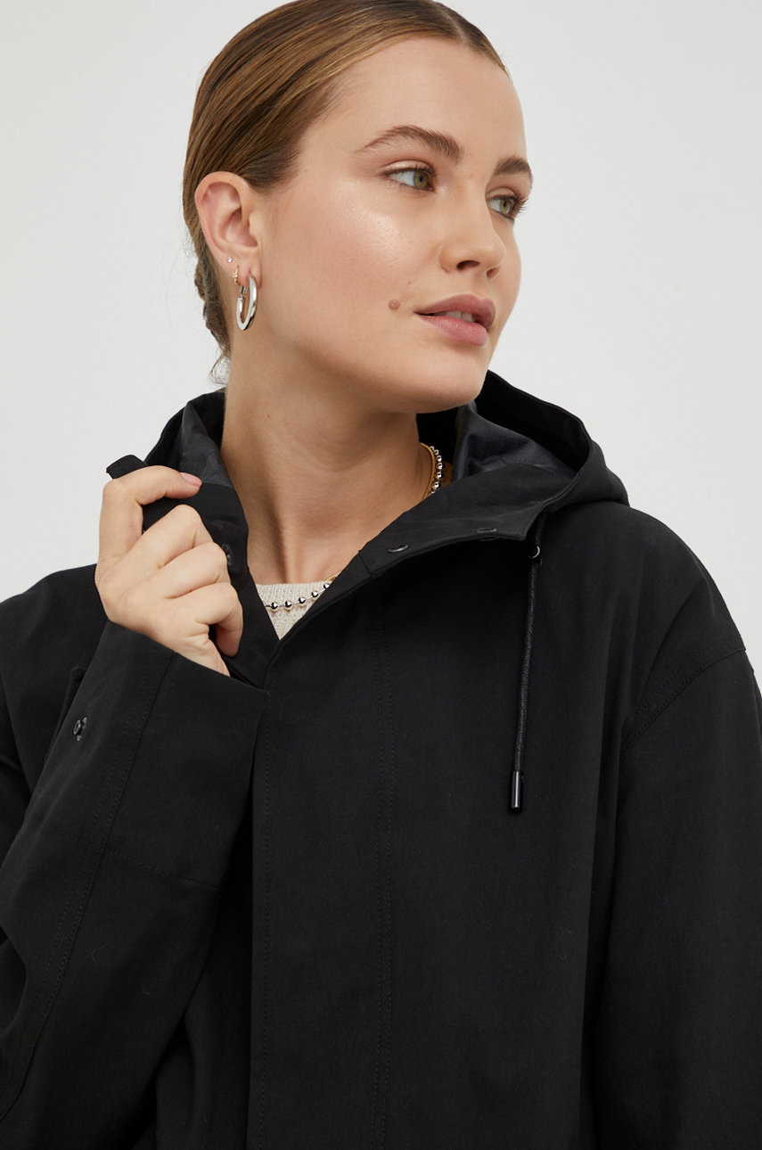 The Kooples kurtka MPAR25000K czarny