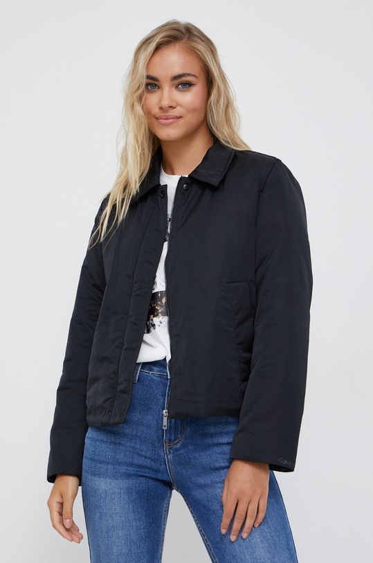 Calvin Klein kurtka bez kaptura czarny K20K204167.9BYY