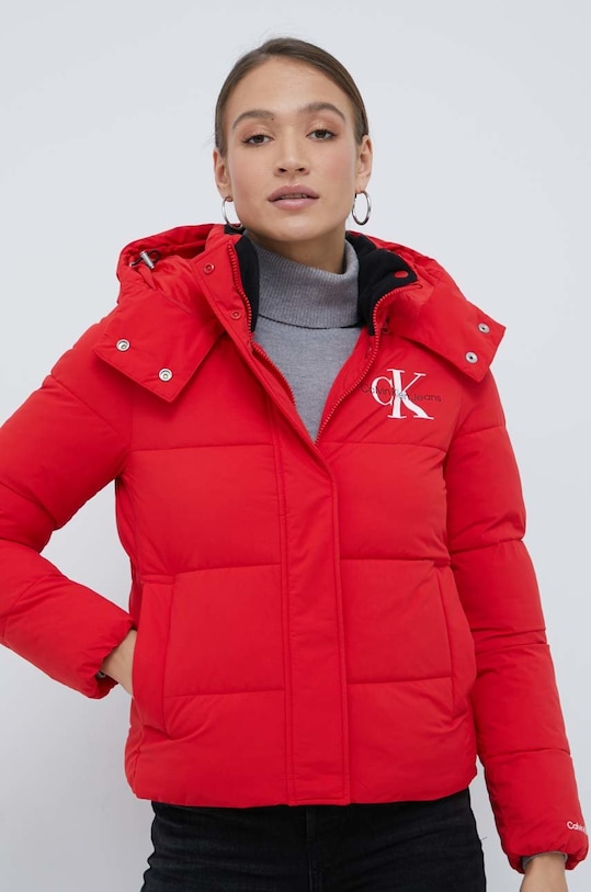 Calvin Klein Jeans geaca J20J219007.9BYY rosu AW22