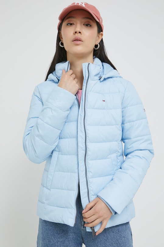 Куртка Tommy Jeans с утеплением голубой DW0DW13741.9BYY