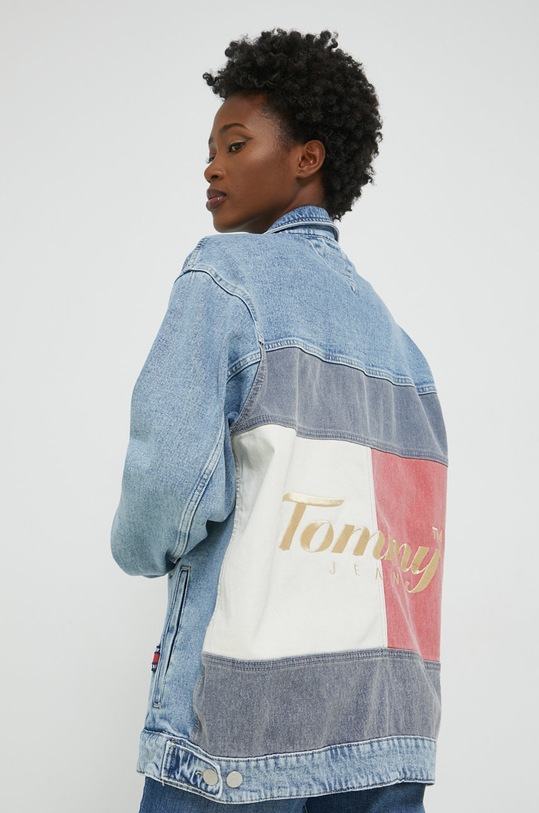 Tommy Jeans kurtka jeansowa niebieski DW0DW13773.9BYY