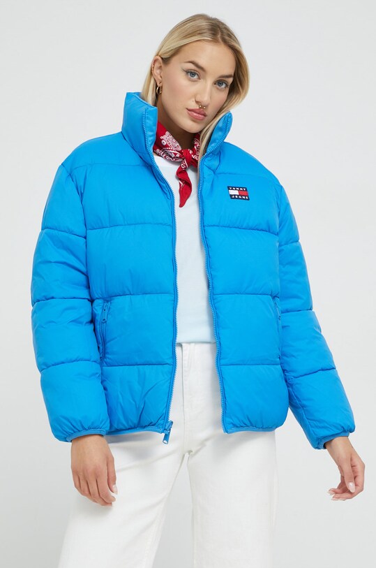 Tommy Jeans kurtka dwustronna DW0DW13751.9BYY niebieski AW22
