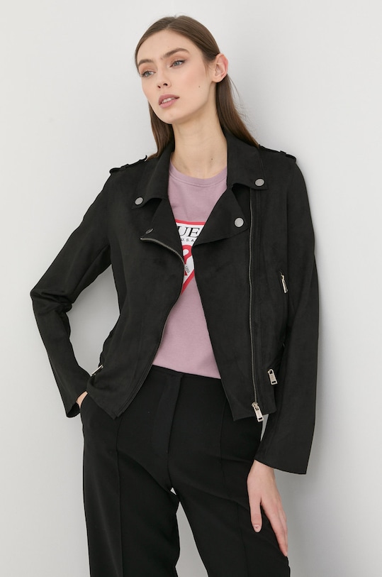Куртка Guess чорний W2RL20.WEGB2