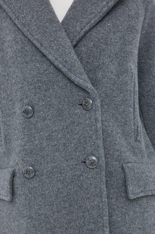 Emporio Armani płaszcz wełniany 6L2LT2.2M06Z szary