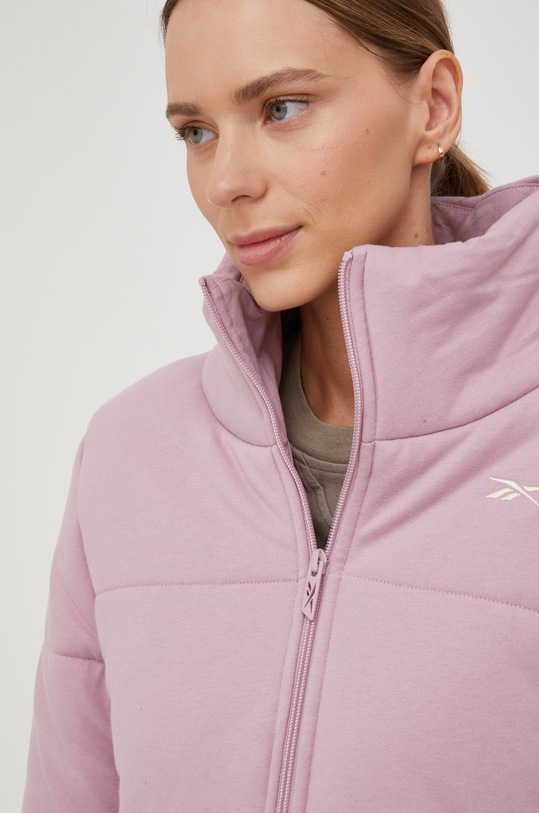 Odzież Reebok kurtka HK4745 różowy