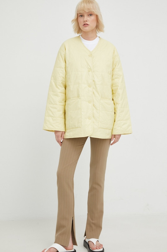 Jakna Samsoe Samsoe F22200002 rumena AW22