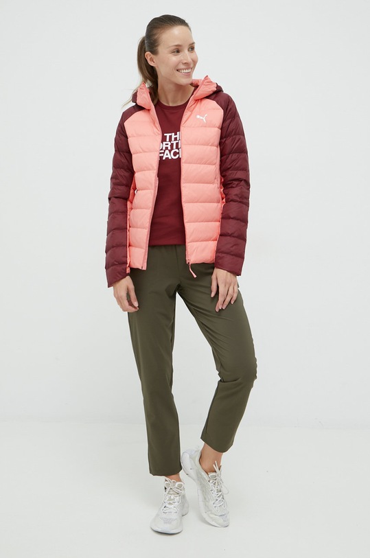 Puma kurtka puchowa 849407 pomarańczowy AW24