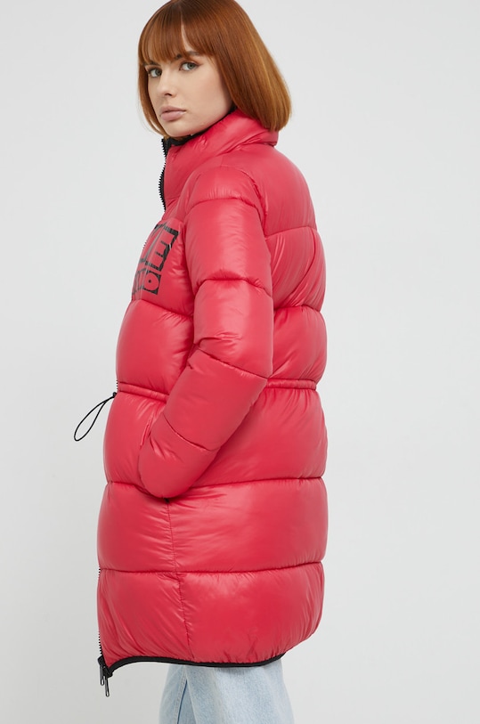 Odzież Love Moschino kurtka W.K.490.02.T.363A czerwony
