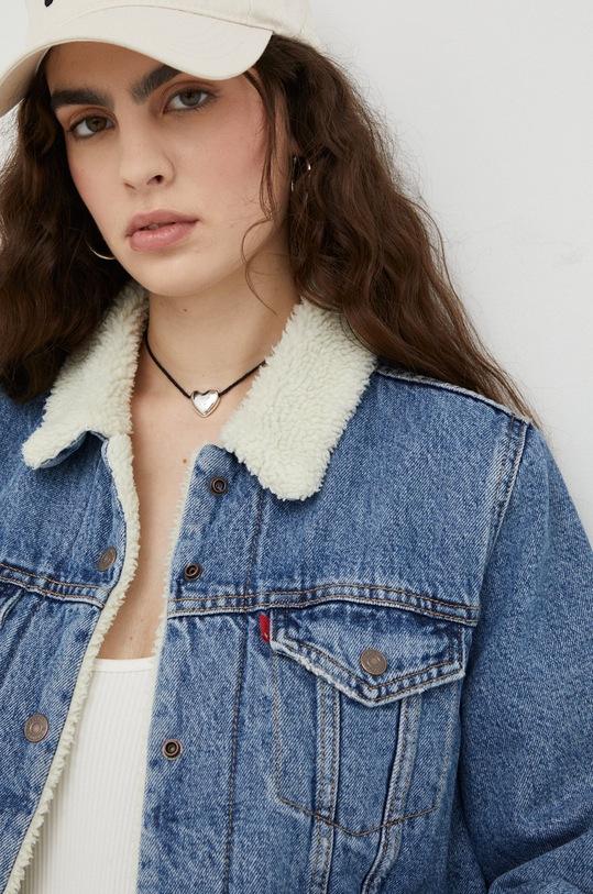 Levi's kurtka jeansowa niebieski 36136.0058