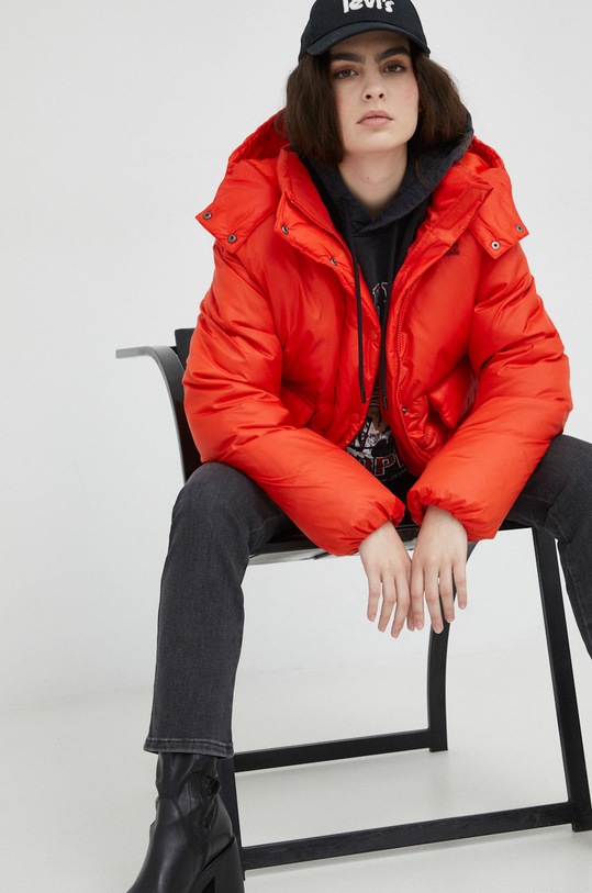 Levi's kurtka puchowa pozostałe czerwony A3253.0004