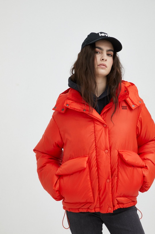 Levi's kurtka puchowa czerwony A3253.0004