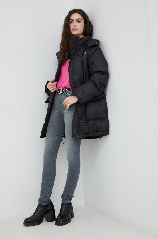 Levi's kurtka puchowa pozostałe czarny A3254.0000