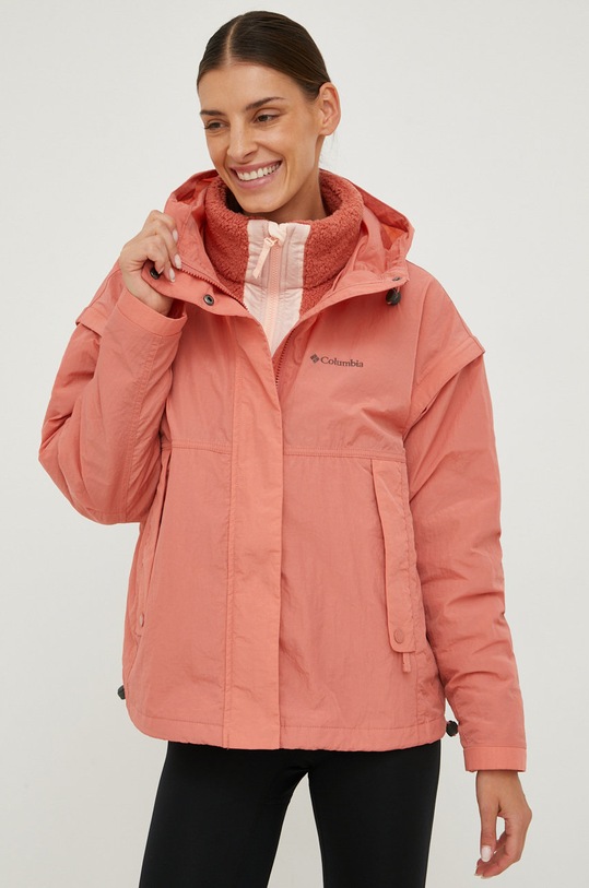 Columbia kurtka pozostałe pomarańczowy 2015964