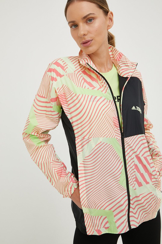 adidas TERREX giacca antivento Trail senza multicolore H11746