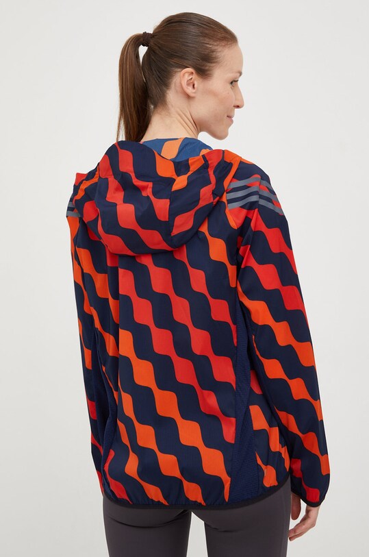 Oblečenie Vetrovka adidas Performance Marimekko HH7323 červená