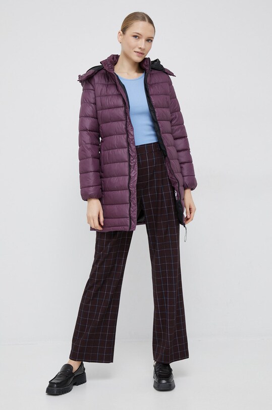 Pepe Jeans kurtka PL402073.451 fioletowy AW22