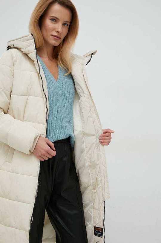 Pepe Jeans kurtka beżowy PL402103.804