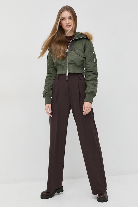 MAX&Co. kurtka bomber C4840122 zielony AW22