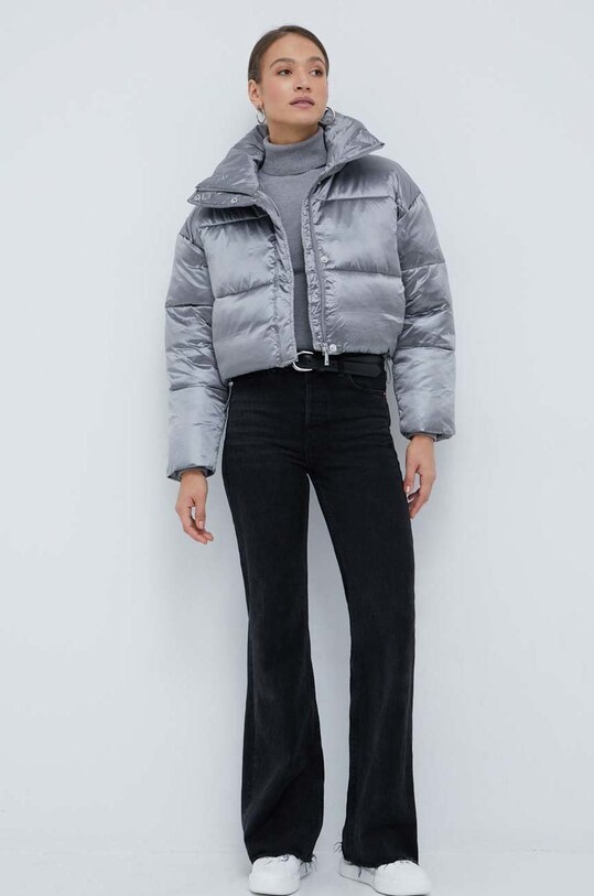 Calvin Klein rövid kabát K20K204688.9BYY ezüst AW22