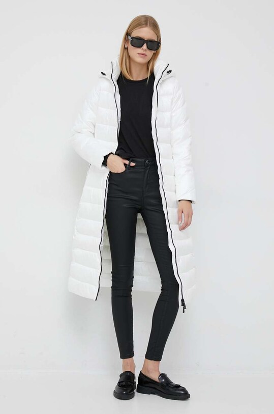 Μπουφάν Calvin Klein K20K204699.9BYY λευκό AW22