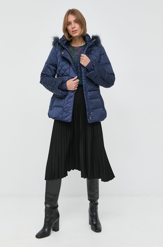 Guess kurtka puchowa W2BL60.WEX52 granatowy AW22