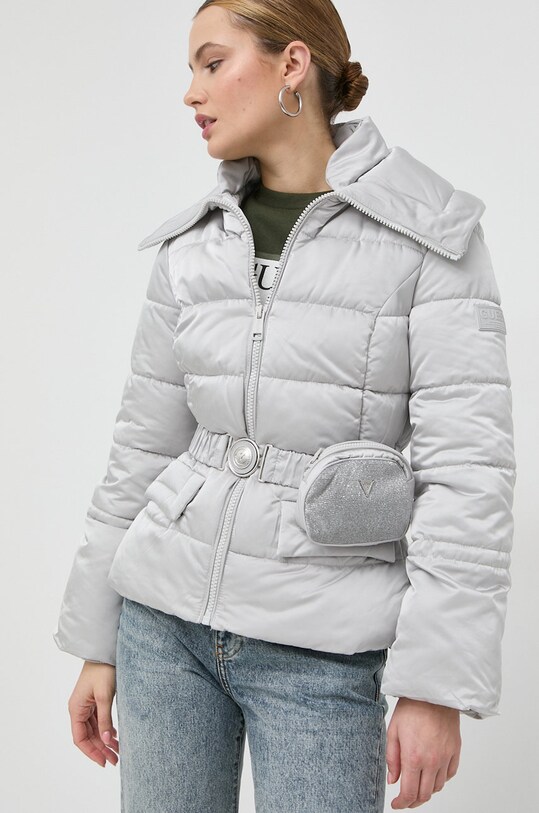 Guess kurtka bez kaptura szary W2BL56.WEX12