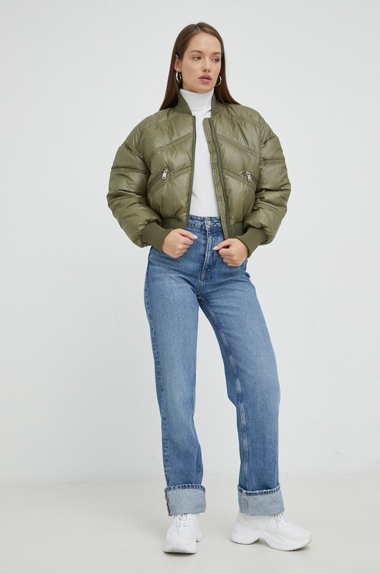 Guess kurtka bomber W2BL45.WEWS0 zielony AW22