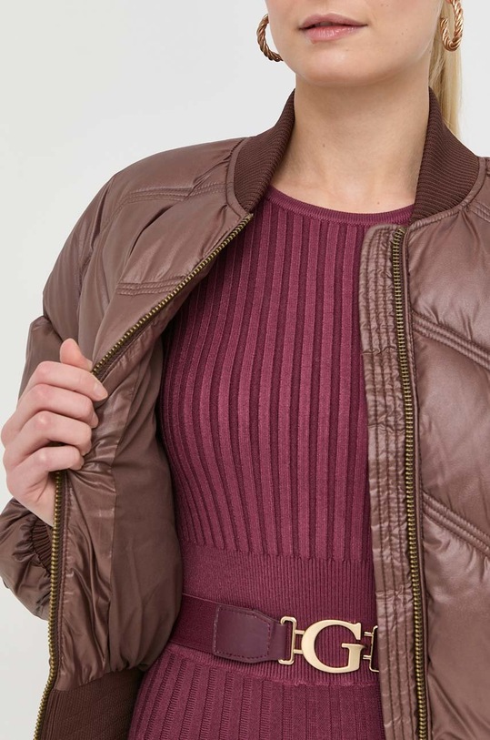 Guess kurtka bomber W2BL45.WEWS0 brązowy