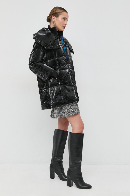 Μπουφάν Guess Mathilde W2BL48.WF050 μαύρο AW22