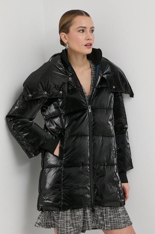 Ρούχα Μπουφάν Guess Mathilde W2BL48.WF050 μαύρο