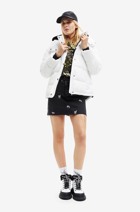 Яке Desigual 22WWEW18 бял AW22