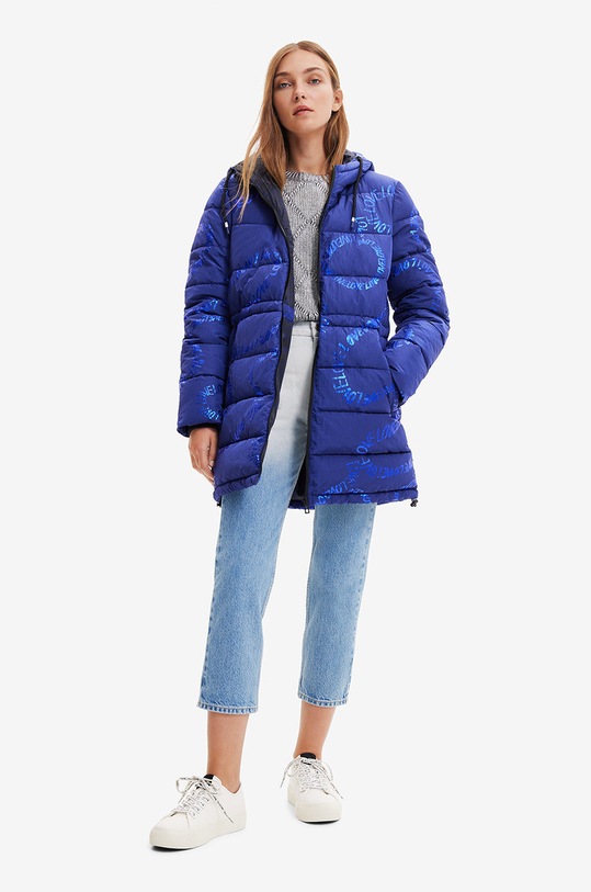 Desigual kurtka 22WWEW30 granatowy AW22