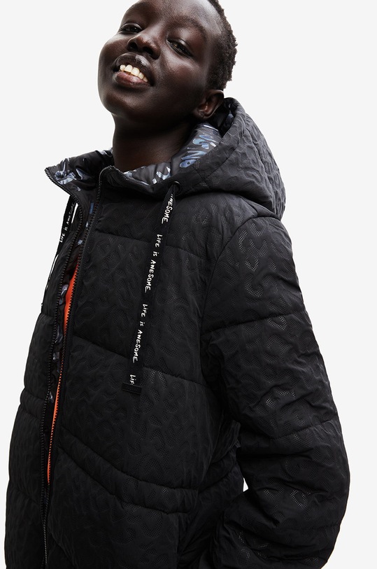 Дрехи Яке Desigual 22WWEW43 черен