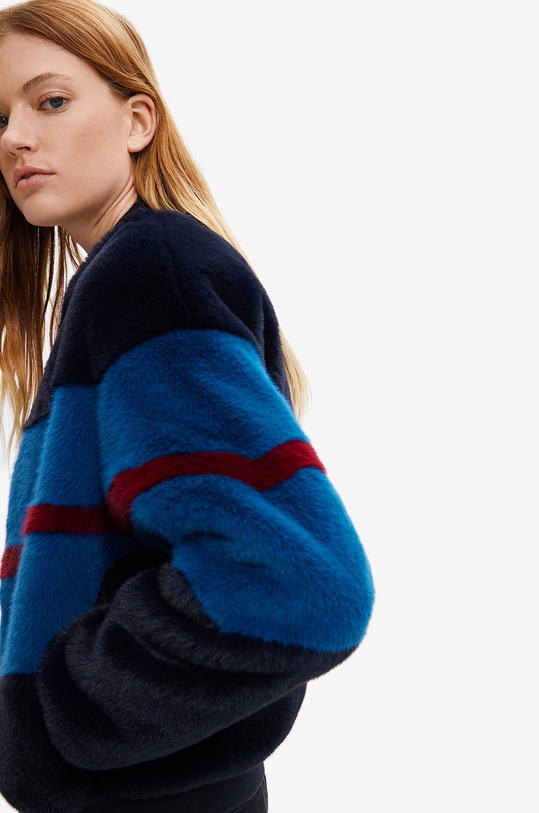 Îmbrăcăminte Desigual geaca 22WWEW08 bleumarin