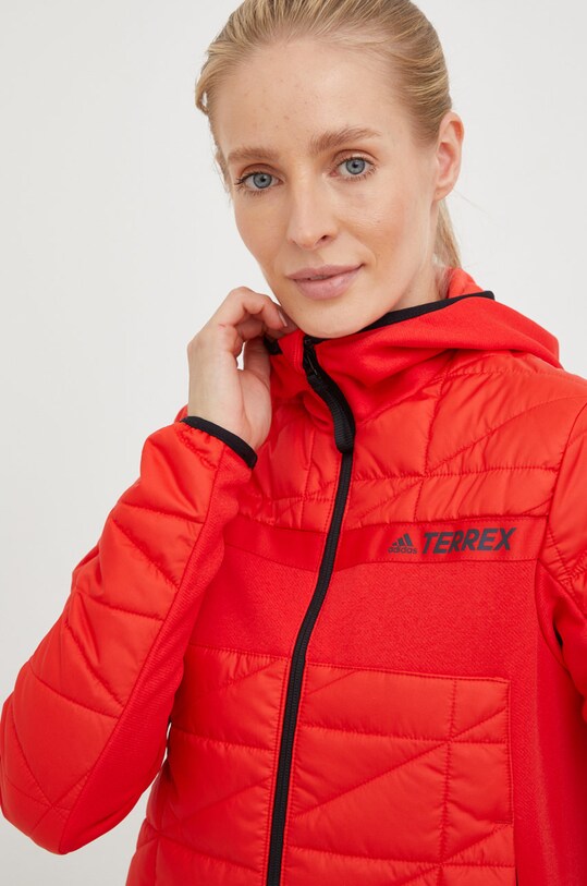 adidas TERREX kurtka sportowa czerwony HA2287