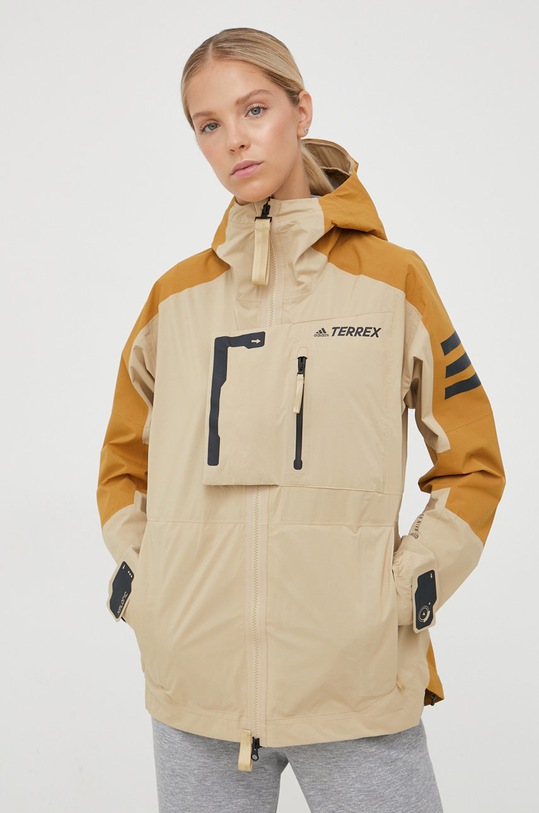 adidas TERREX geacă outdoor Xploric necaptusit bej HA3083