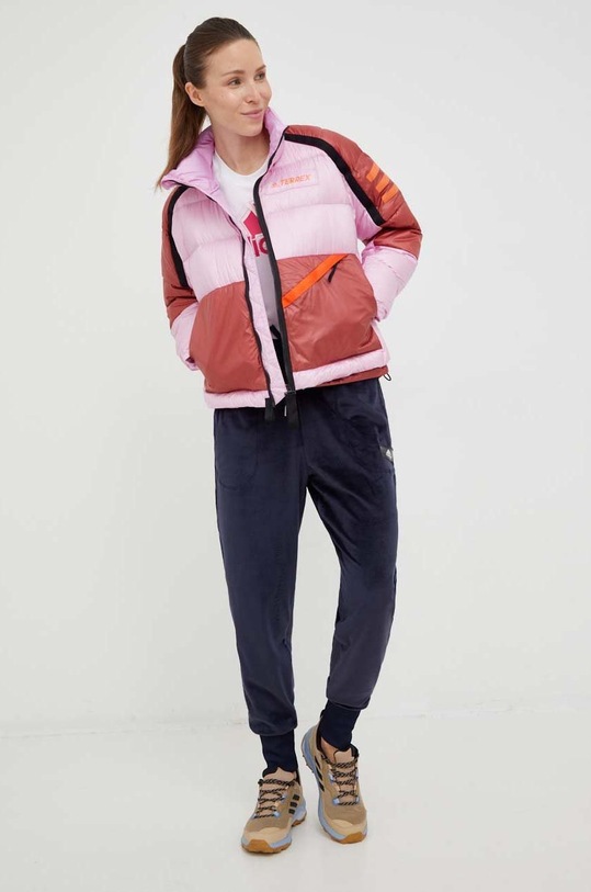 Спортивна пухова куртка adidas TERREX Utilitas HH9300 рожевий AW22