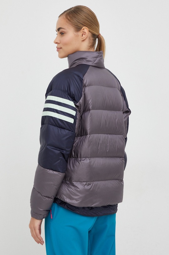 Odzież adidas TERREX kurtka sportowa puchowa Utilitas HH9301 granatowy