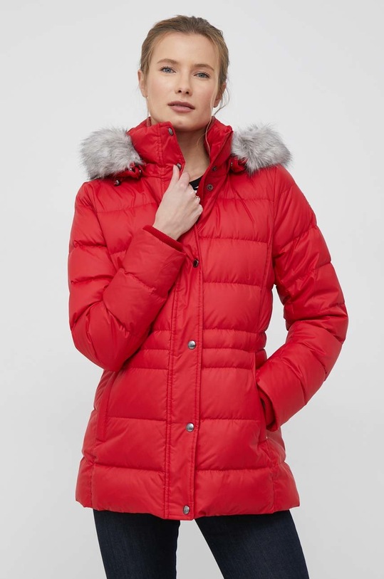 Tommy Hilfiger kurtka puchowa pozostałe czerwony WW0WW37486.9BYY