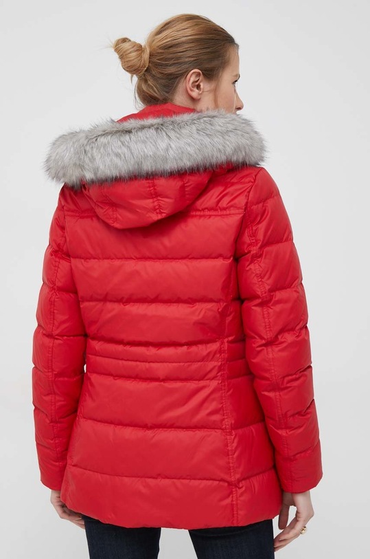 Odzież Tommy Hilfiger kurtka puchowa WW0WW37486.9BYY czerwony